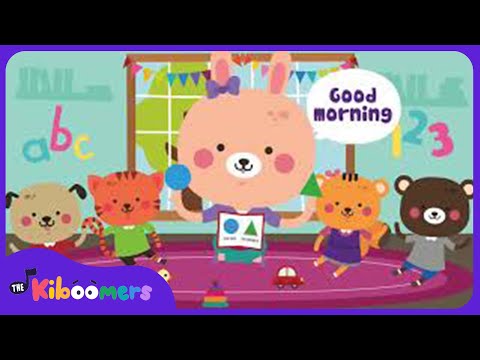 Good Morning Song | Morning Songs for Kids | Circle Time | The Kiboomers - YouTube