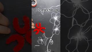 diy Angry hair clip!!#fuzzywire #diy #shorts #fyp