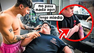 AUGUSTO NO ESTABA LISTO PARA ESTE TATUAJE 😂