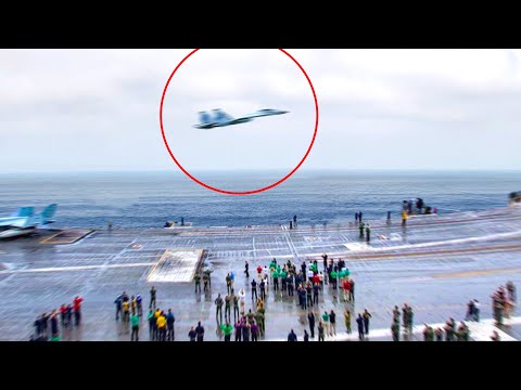 Russian Spy Plane Threatens US Aircraft Carrier – What Followed?