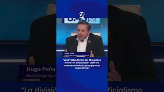 "La división dentro del oficialismo no existe..."