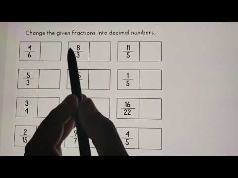 How to Convert Fractions to Decimals | Fractions to Decimals | Ayushi teacher