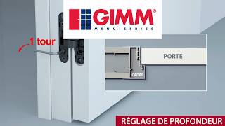 Tuto Réglage Charnières invisibles - GIMM Menuiseries