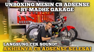 CEK SOUND & UNBOXING MESIN CB ADSENSE BY MADHE GARAGE!! MANTAP POLL!!! AKHIRNYA NUMPAK CELENG