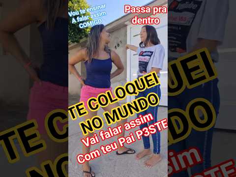 Gritei Passa Pra Dentro pra minha mãe, veja a bofetada que levei na fusa
