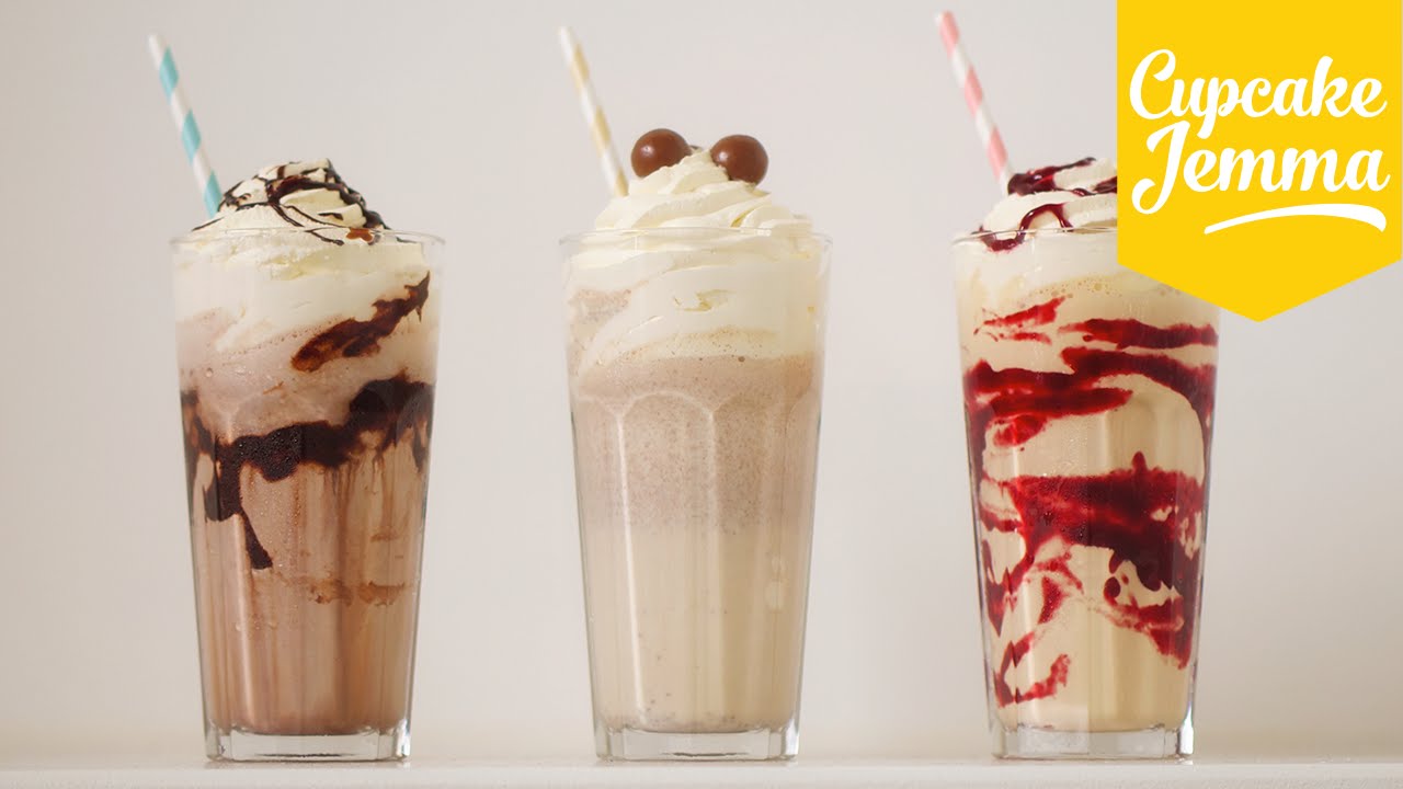 The Perfect Thick Milkshake PLUS 3 ways to PIMP it
