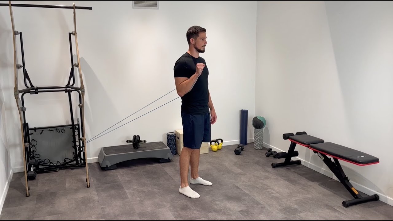 Bayesian Reverse Curl mit Widerstandsband