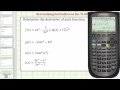 Calculus Derivatives and Functions