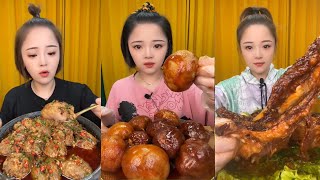 ASMR MUKBANG | Red Braised Pork Belly "Eat Meat with Big Mouthfuls Asmr Eating Sounds 거대한 삼겹살 #343