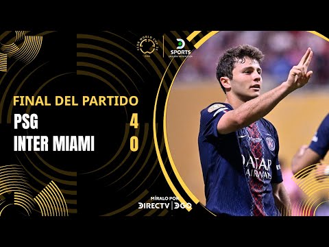 ¡#PSG GOLEÓ y ELIMINÓ al #INTERMIAMI de #MESSI y #SUÁREZ! | PSG 4–0 Inter Miami | Resumen