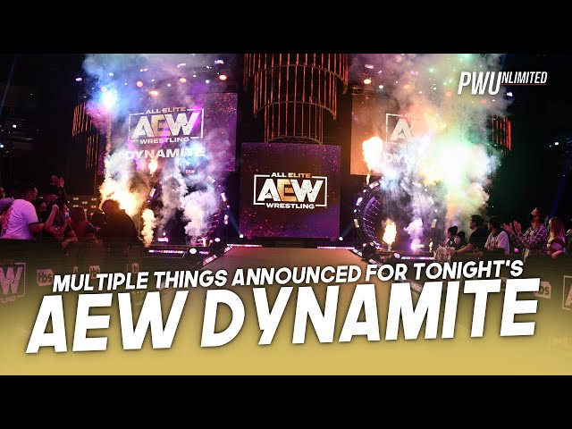 Multiple Things Announced For Tonight's AEW Dynamite