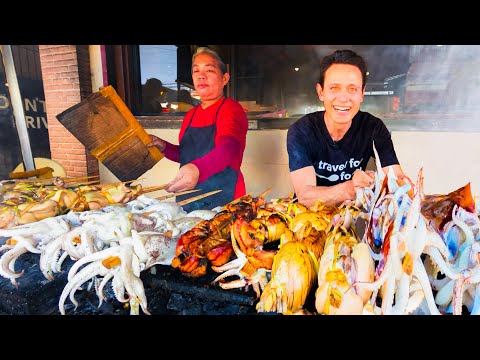 Philippines TOP 5 STREET FOODS in Davao City - Will Blow Your Mind!! 🇵🇭 Mindanao, Philippines!!