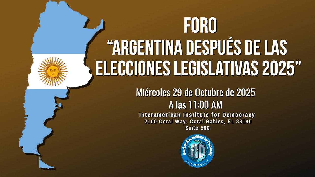 Foro “Argentina después de las elecciones legislativas 2025”