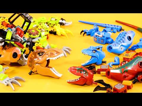 My Dinosaurs Toy Battle Scene and Build 2024 Mashup/LEGO