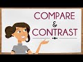 Comparing and Contrasting for Kids