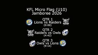 KFL U10 Micro Flag Jamboree 2026