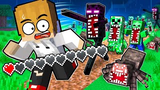 Minecraft, but Damage = Scary