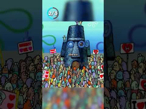 as Casas em Bob Esponja NÃO FAZEM SENTIDO! #shorts