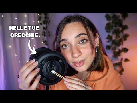 BRIVIDI ASMR DIRETTAMENTE NELLE TUE ORECCHIE 👂✨😴