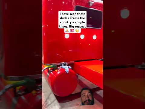 Big respect for these guys keeping their trucks SPOTLESS. #viral #trending #youtubeshorts #subscribe