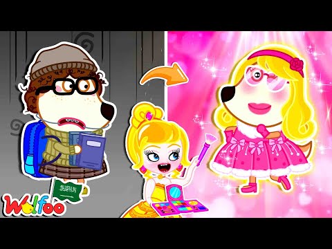 تبنّتني دمية باربي! تحول جذري من فتاة مهووسة إلى مشهورة! @wolfooinarabic