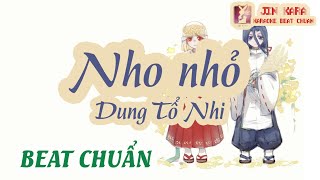 🎤 [Karaoke + Pinyin]【Beat chuẩn】Nho nhỏ - Dung Tổ Nhi | 小小 - 容祖兒 (nhạc Châu Kiệt Luân) | Jin Kara