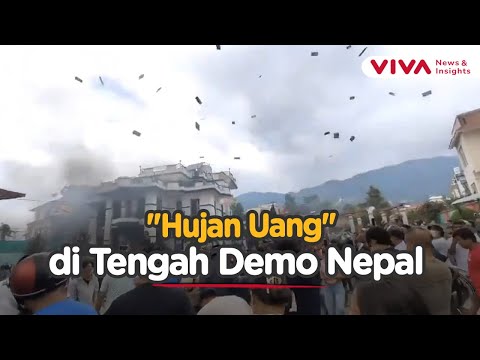 Nepal Memanas, Turun "Hujan Uang" di Depan Rumah Menteri