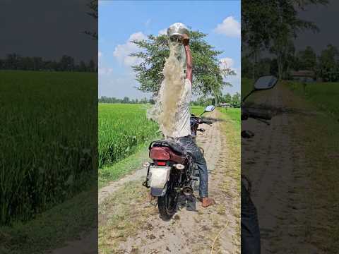 The helmet feel of and the water gushed out?