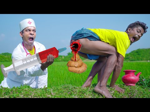 Top New Comedy Video  2024Amazing Funny Video Must Watch Injection Wala Doctor Comedy Video Ep-337