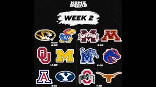 Week 2 College Football Preview & Predictions | CFB | College Football News