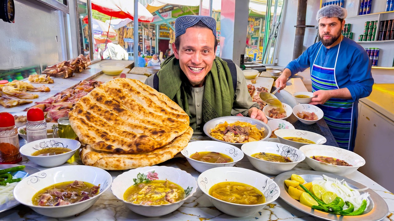 Inside Afghanistan's MEAT Paradise! (Unreal Afghan Food)