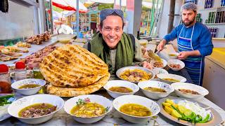 Inside Afghanistan's MEAT Paradise!! (Unreal Afghan Food)