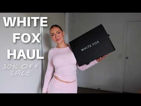 WHITE FOX TRY-ON HAUL | 30% OFF CODE 🎀✨