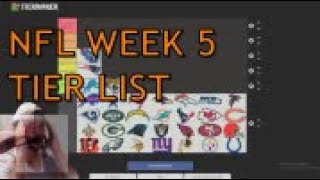 BEST NFL TEAMS 2021 | NFL Team tier list - Power Rankings | Week 5