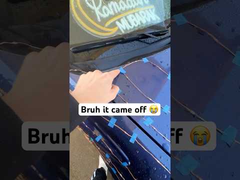 Washing my LED CAR!! #upgrading #ledlightscar #tech #ledlights