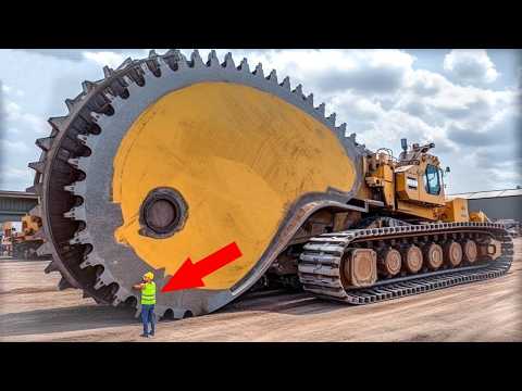 Look at that power! The world's largest construction machine was caught on camera!