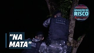 "Rota de fuga": polícia troca tiros com criminosos