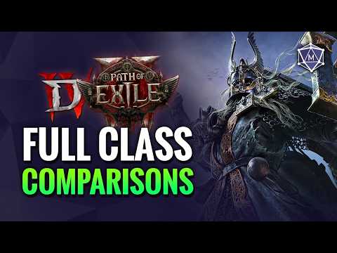 Path of Exile 2 FULL Class & Ascendancy Overview Guide - Diablo 4 Comparison