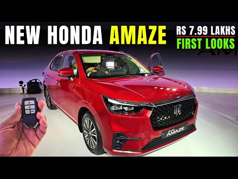 2025 Honda Amaze Facelift Launched at Rs 7.99L ✅ Honda Amaze 2025 is Here | New Dzire vs New Amaze