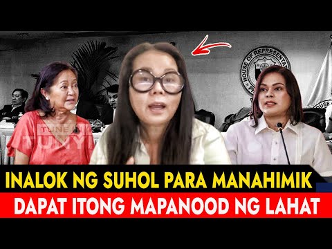 HALA Grabe Malala nato! LIZA MARCOS tinangkang suholan si MAHARLIKA para manahimik Pres BBM VP Sara