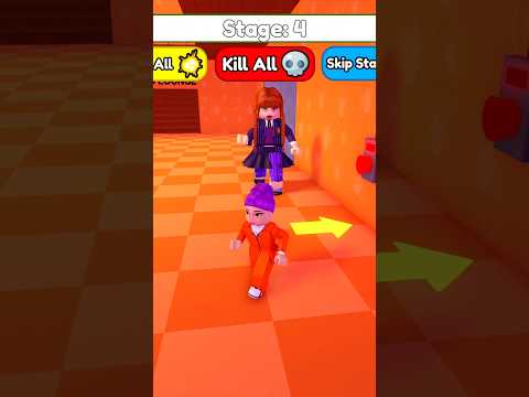 Rumi escape Agnes PRISON RUN #roblox #shorts