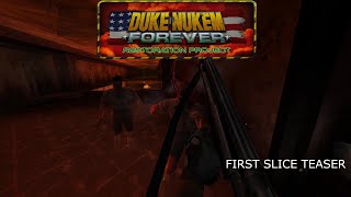 First teaser trailers for Duke Nukem Forever 2001 Restoration Project