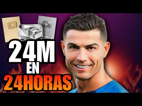 CR7 está ROMPIENDO RECORDS en YOUTUBE!