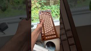 THEY ARE WRONG!! 🪓🌲 This keyboard is PERFECT 😍  #customkeyboard #keyboard #viral