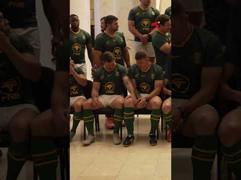 Now we can officially say: Springbok season has begun 🇿🇦💚 #springboks #southafrica