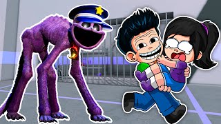 ESCAPA DE LA PRISION DE CATNAP EN ROBLOX 😱 | CARRERA DE CATNAP (OBBY) MOMENTOS DIVERTIDOS 😂 ADRI SF