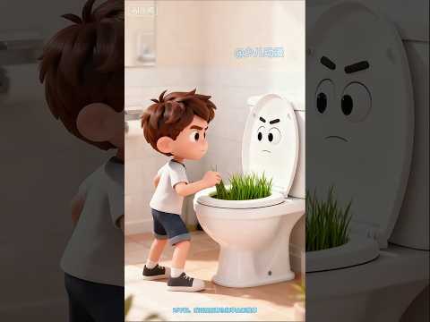 लैट्रिन में घास जम आई😂#shorts_#cartoon #trending