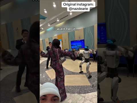 This robot really acts like a human