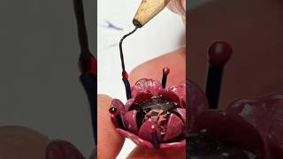How to make a double-stem floral ring using the lost wax technique - part 1