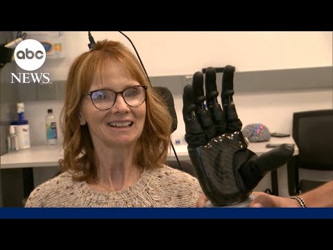 YouTube video thumbnail: Groundbreaking Prosthetics That Feel Touch